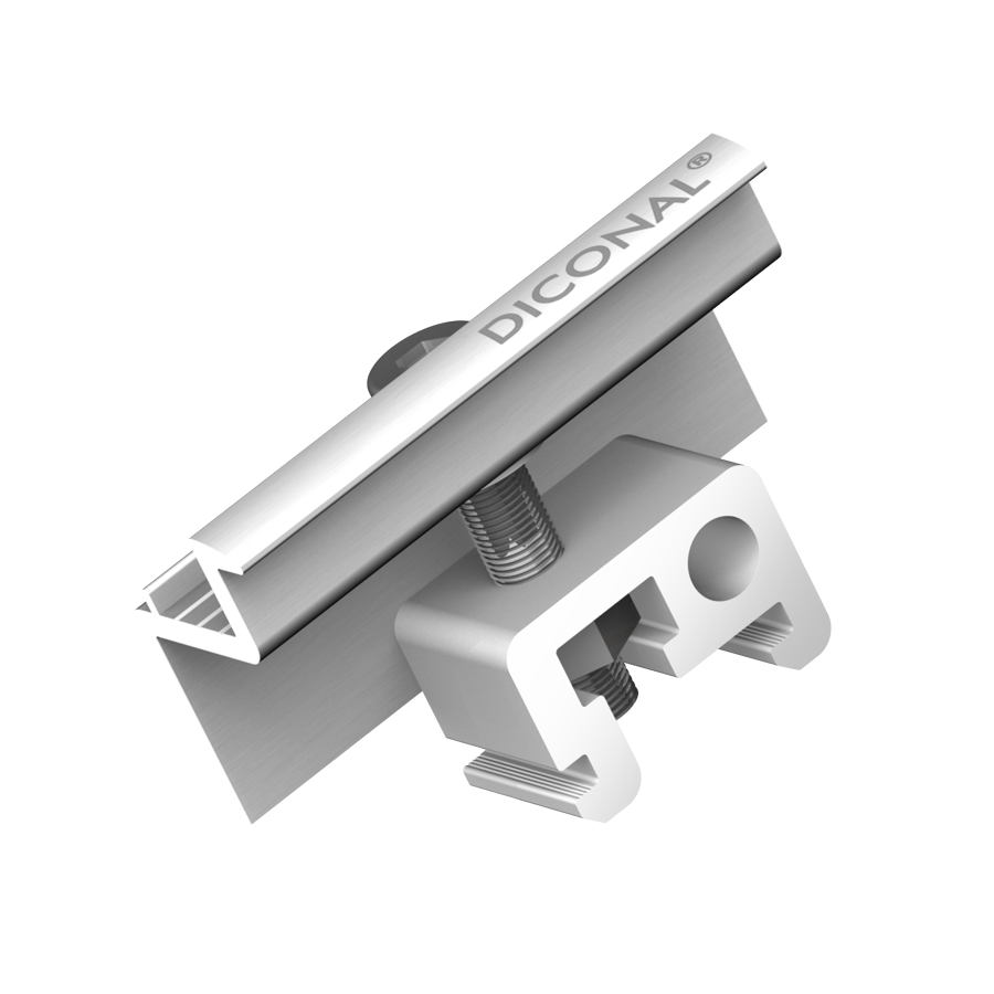 PV Module end clamp