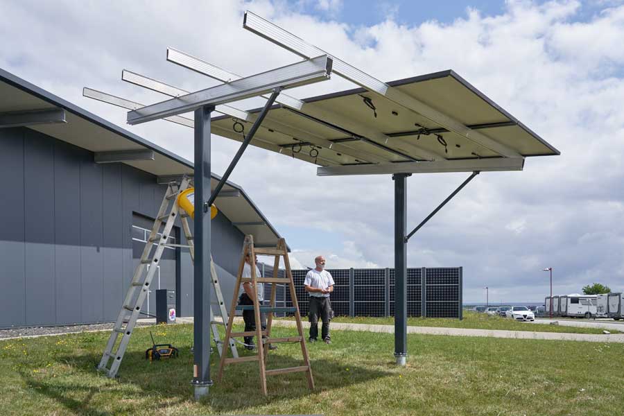 GA-garden PV system compatible
